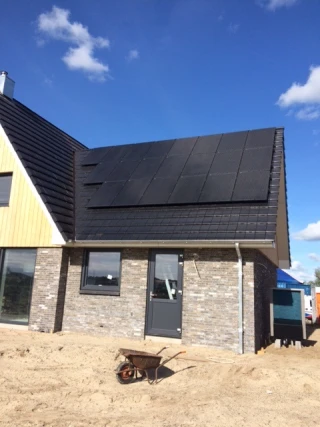 Installatie van zonnepanelen - projecten